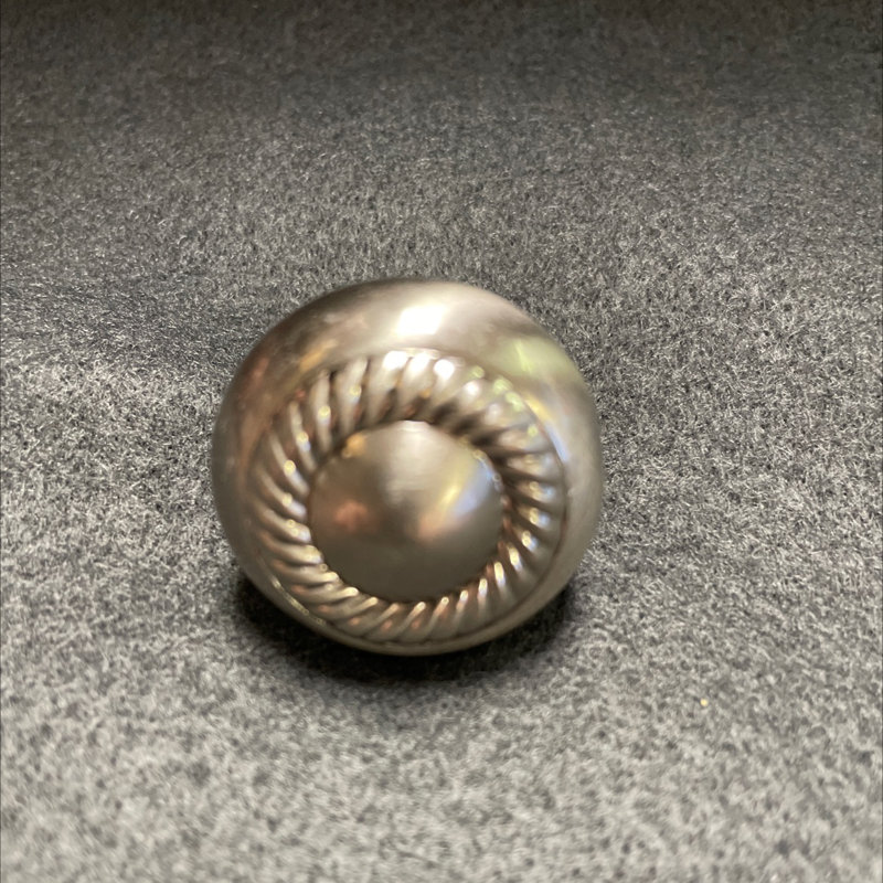 (Paquet de 5) Poignée en corde de 1-1 / 4 po, Nickel satiné