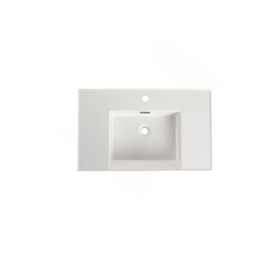 30 Inc Resin basin For Bathroom Vanity, Vanity Top only