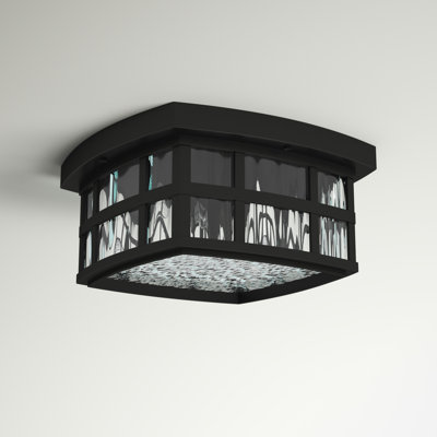 Plafonnier encastré d'extérieur 2 lumières Cayman