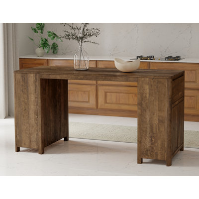 Olimpia Solid Wood Kitchen Island