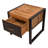 Aria-Jai Solid Wood Top End Table