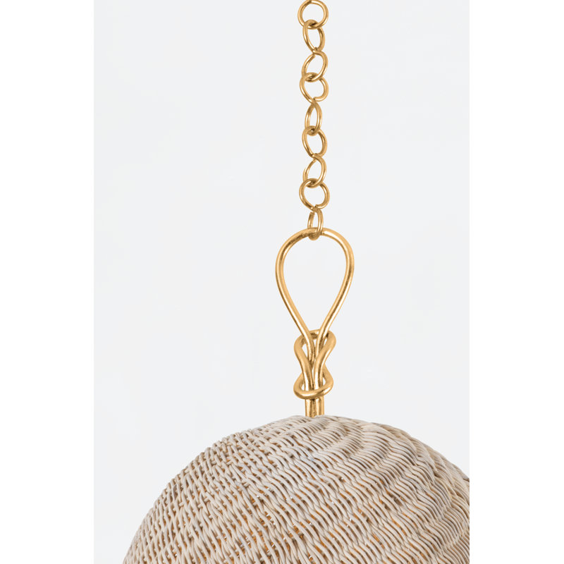 REINA Pendant by Becki Owens, 21.75" H x 14" W x 14" D