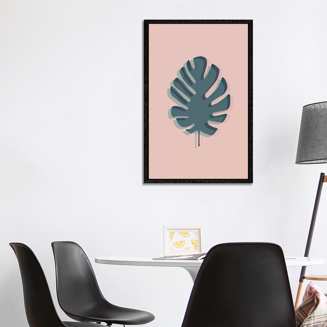 The Solitary Monstera von The Native State - Galerie-verpackte Leinwand Giclée auf Leinwand