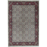 Jaipur Wool Oriental Area Rug in Ivory