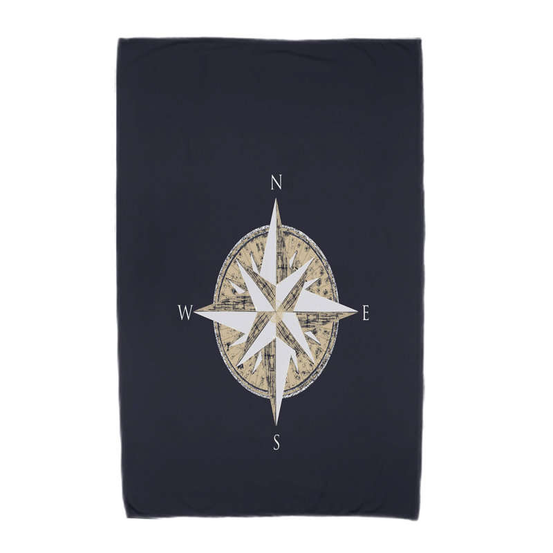 Serviette de plage Hancock, Bleu marine