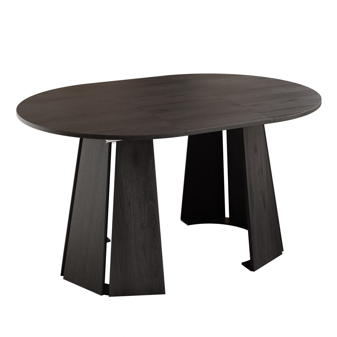 Extendable Round Dining Table