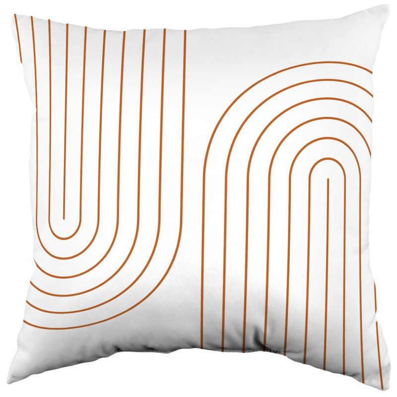 Oreiller géométrique moderne Mid Century