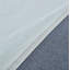 Tapis rectangulaire en fausse fourrure de luxe Chinchilla