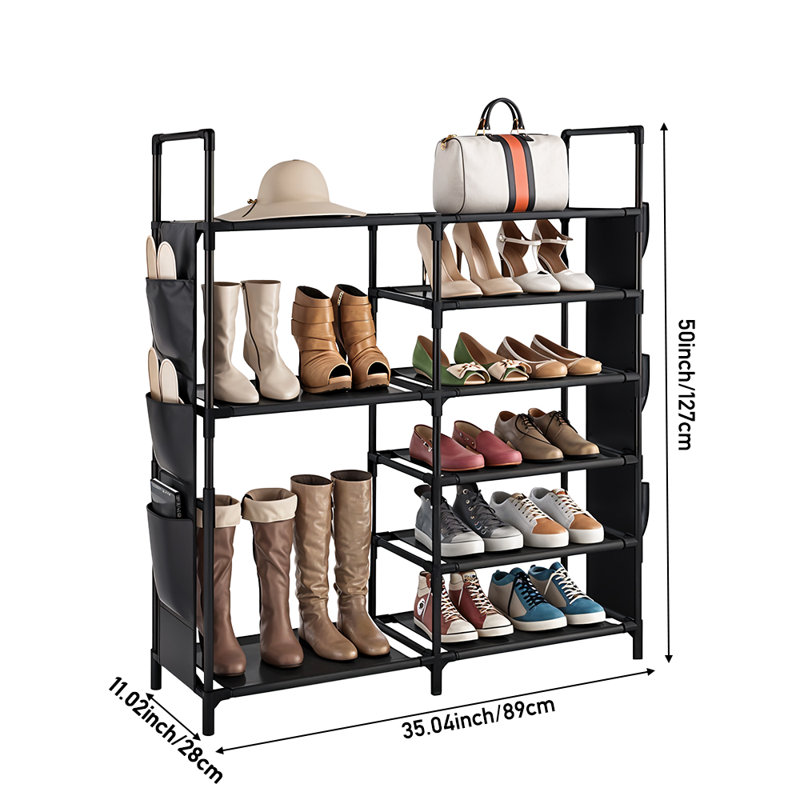 18 Pair Shoe Rack