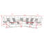 Ensemble de canapé modulaire inclinable en L 3 pièces pour canapé en L-88141840