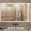  Miroir de salle de bain avec brouillard-747689234
