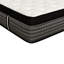 Matelas hybride à ressorts ensachés de qualité supérieure, matelas en mousse viscoélastique imprégnée de gel, blanc / gris-847648226-867012067