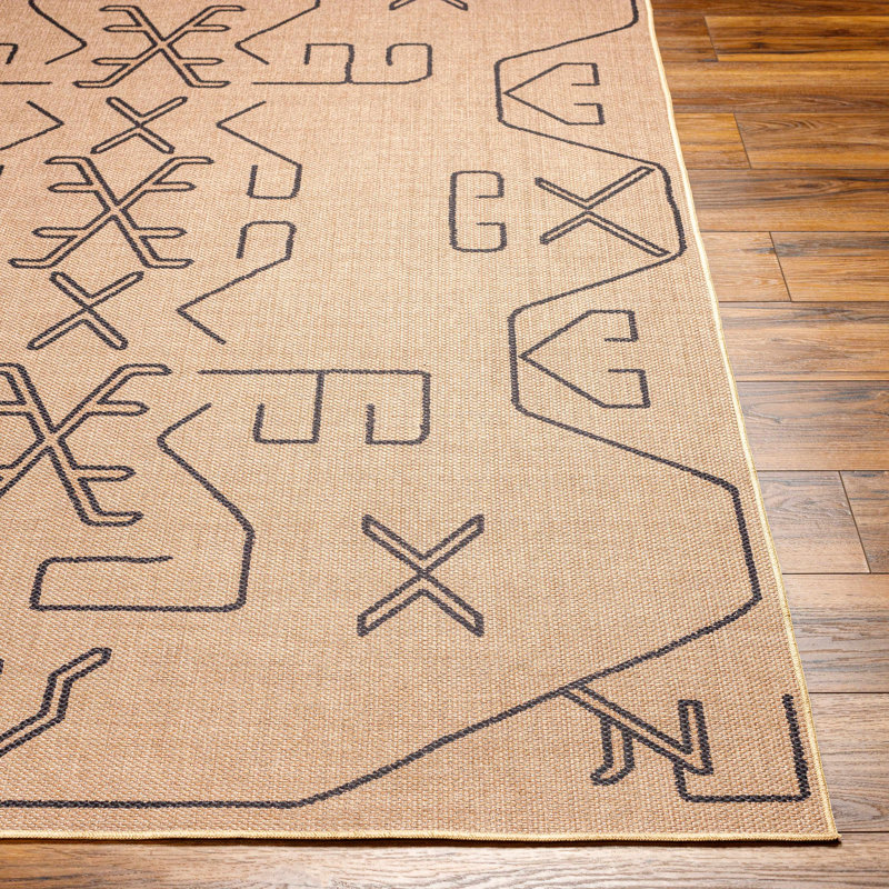 Tapis brun clair Frankie, Rectangle 9 pi x 12 pi
