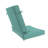 Dining Chair Cushion, 20" X 40" X 3.5", Premium Memory Foam Core With Waterfall Edge, Sunbrella Fabric, Patio Cushion For Outdoor Dining Chairs-198550339