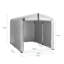 Stover 5 ft. W x 7 ft. D Polyethylene Dome Bike Shed-285633672-334292188