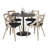 4 - Person Pedestal Dining Set-98546979-98546982-98546980