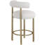 Tabouret de comptoir 26,5 po Bordeaux-82685652
