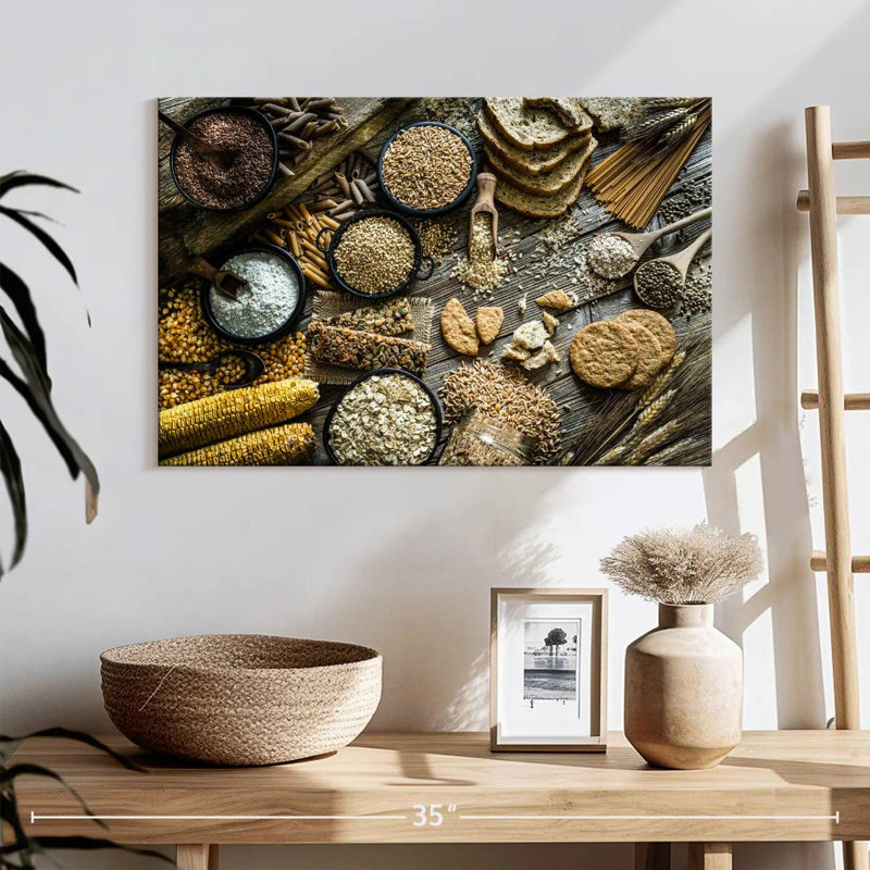 Rustic Whole Grains, 16" H x 24" W