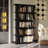 Lakessa 63.8'' H X 35.4'' W 5-Layer Black Bookcase