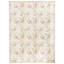 Wool Floral Area Rug in Ivory/Pink/Light Green