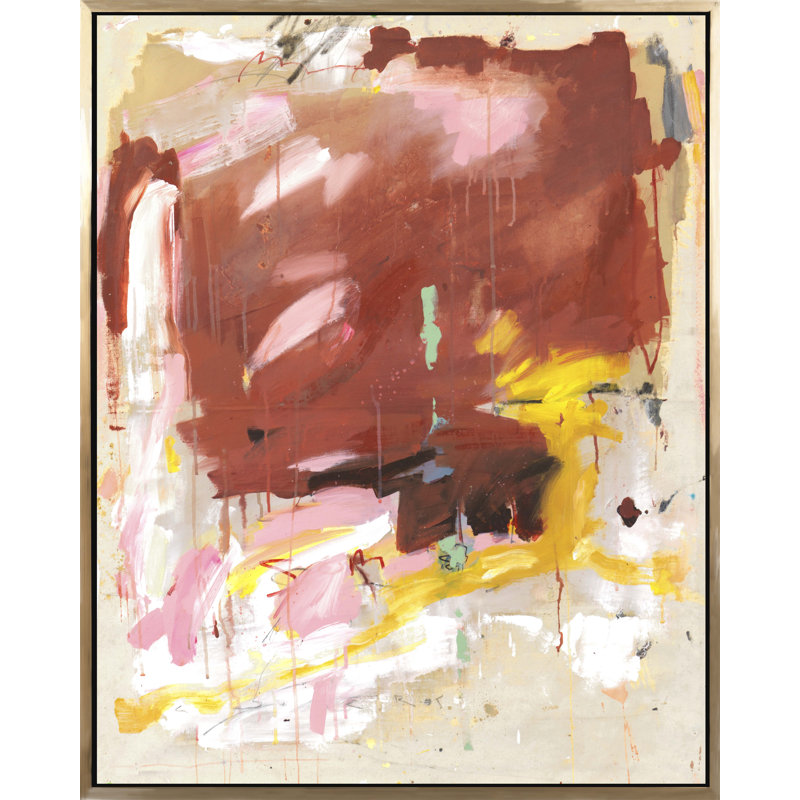 " Red Series III " Painting Print