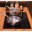 Surface de cuisson en vitrocéramique à double induction de 14 pouces True Induction de 1750 W et certification 858UL.