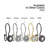 Zinc Shower Curtain Hook-65582906