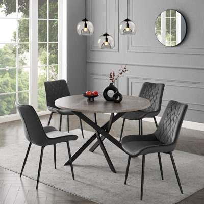 Nortonville 4 - Person Dining Set