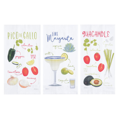 Margarita Guac & Pico Towel Set of 3