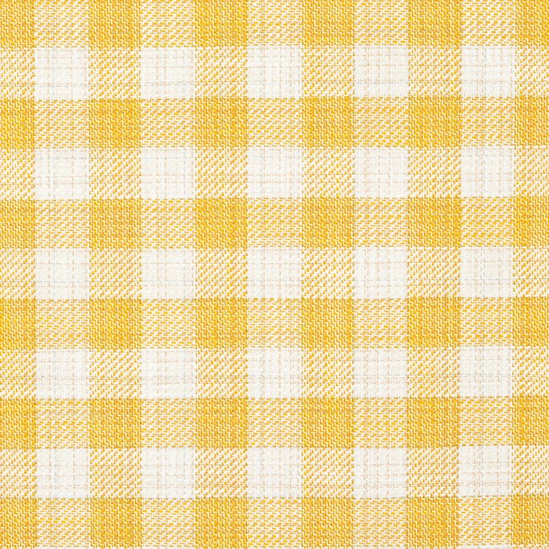 Martina Plaid Indoor/Outdoor Fabric, Yellow