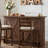 63-Inch Home Bar Unit Wine Bar Table With 2-Tier Storage Shelves And Footrest For Home Pub-123298105