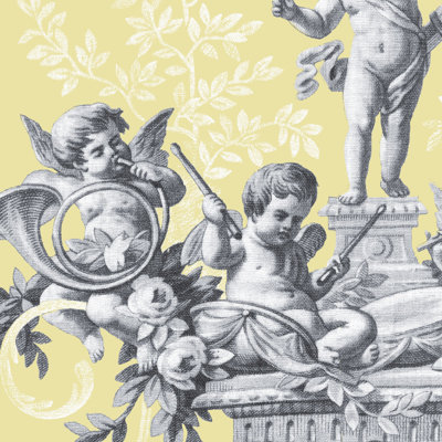 Toile Wallpaper Roll