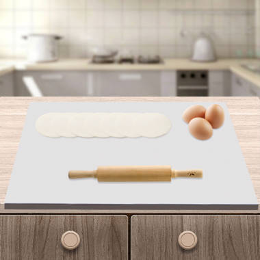 Large Non-Slip L Shape Pastry Board Stainless Steel Chopping Board Lomana