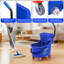 Heavy Duty 35 Quart Commercial Mop Bucket – Large Capacity Side Press Wringer with Wheels for Professional Floor Cleaning in Kitchens, Restaurants, Offices, Industrial Settings, Yellow-901402301
