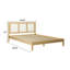 Lit plateforme en bois massif Naarden-92280507-91951231