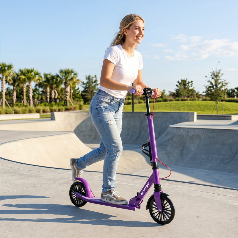HOMCOM Scooter, Purple