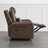 Carell Dual Motor Genuine Leather Power Lift Assist Massage Recliner-259874273