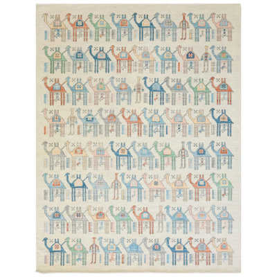 One-of-a-Kind Rectangle 9'4" X 12'2" Area Rug