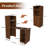 49" L Shaped Foldable Computer Desk