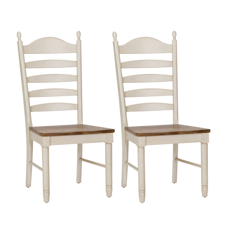 Lytham Ladder Back Side Chair in Cream