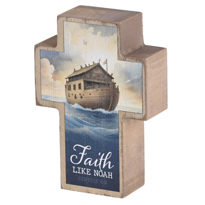 Tabletop Cross Ark Faith Like Noah