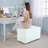 Large Corduroy Storage Ottoman Bench, Rectangular Foot Rest With Hidden Storage For Bedroom, Living Room, Or Entryway-1528740794