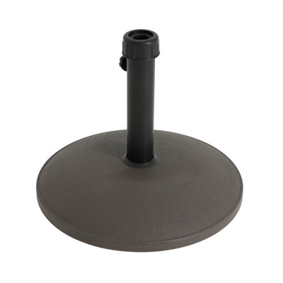 Ander Outdoor 35-pound Round Umbrella Base-Brown