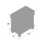 Table de chevet 3 tiroirs Lenny-1062039609