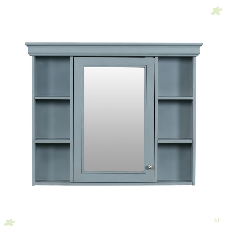 Retha Bathroom Storage, Blue, 28.74" H x 35.51" W x 5.9" D