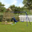 Dupuy Freeport Park Swing Set with 2 Swing(s)-1887855850