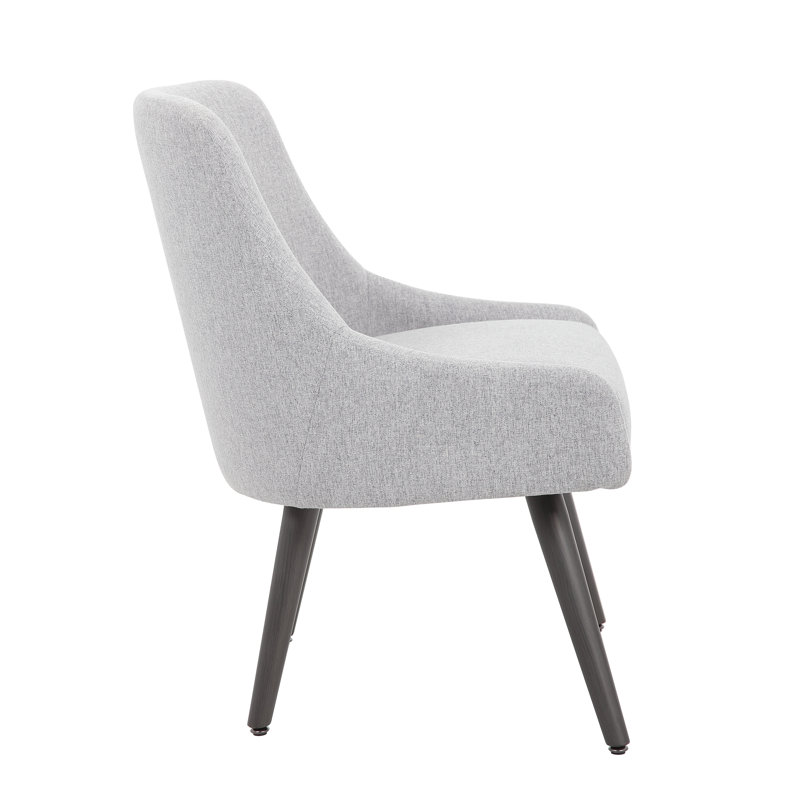 Polyester/Polyester Blend Seat Reception Chair with Metal Frame