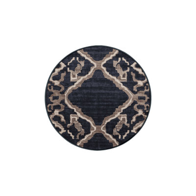 Machine Washable Gray Area Rug