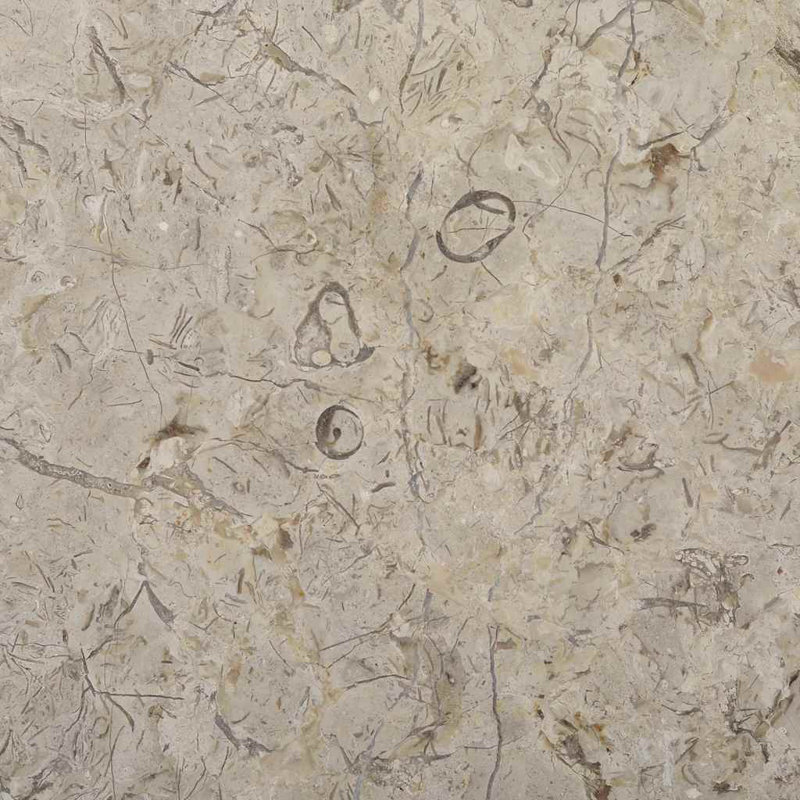 Symple Stuff Table Top Marble Table Top for Outdoor Indoor Round Table Top, Grey, 1" H x 19.7" W x 19.7" D