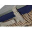 Wicker Lined Gift or Storage Hamper Basket with Lid-282393368-282393369